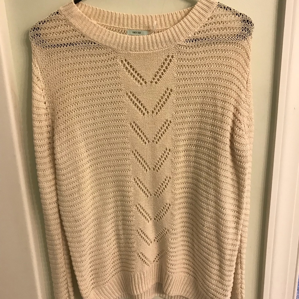 Urban Outfitters Kimchi Blue white knit sweater